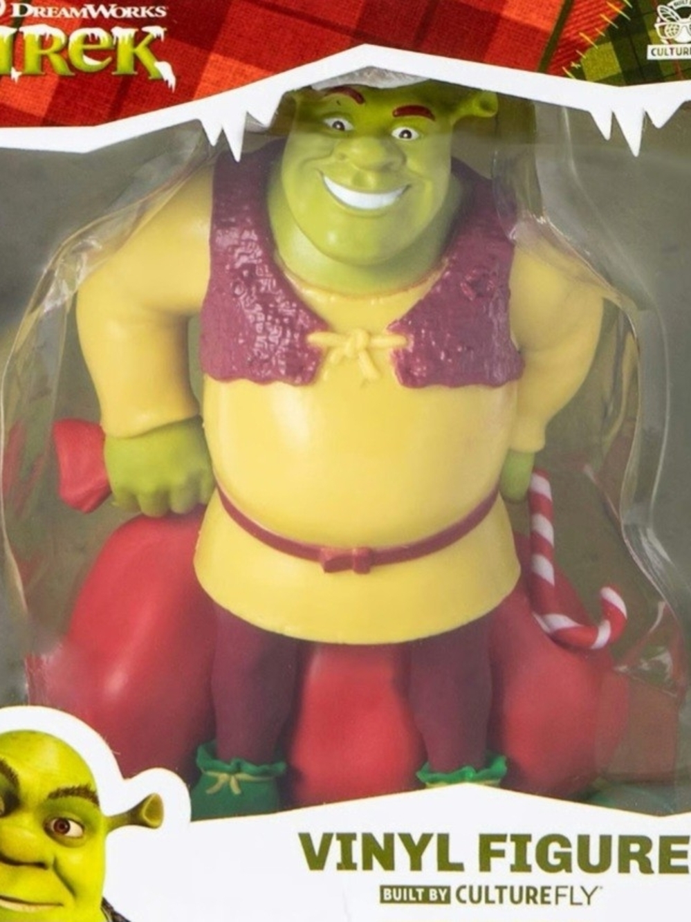 DreamWorks Shrek Santa Holiday Vinyl Figure Nib New Culturefly